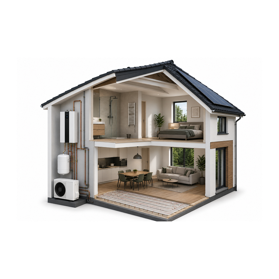 Elektrische warmtepomp blok 2